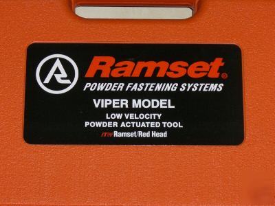 Ramset red head viper powder fastening system nail gun 