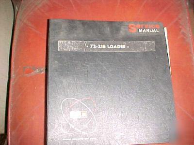 Terex service manual 72-21B 