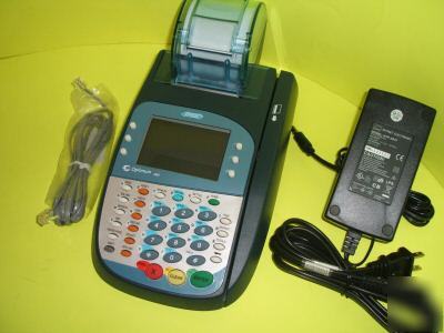 Hypercom optimum T4100 dual mode credit card terminal