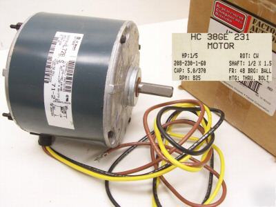 1/5 hp motor HC38GE231 for carrier and others
