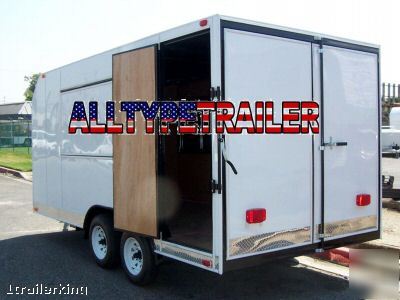 2010 20' enclosed catering vendor concession trailer