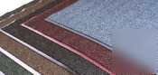 New chevron blue 3'X6' indoor entrance matting