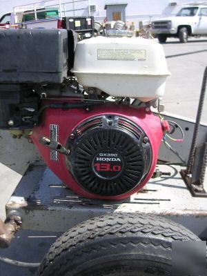  stump grinder 13 hp honda engine no 