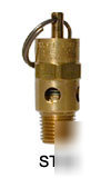 Asme code safety valves 1/4 npt 25 to 250 psi