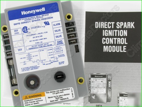 Honeywell S87D1004 direct spark iginition control