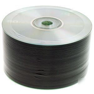 New 10 blank cd-r/recordable cds - 80MIN 52X - brand 