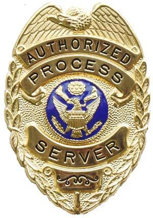 Process server badge (full size)