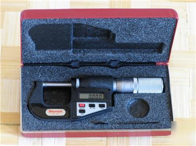 Starrett 734 micrometer with case