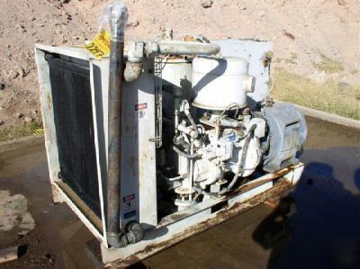 100 hp ingersoll-rand air compressor 445 cfm rtry screw