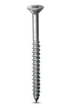 100 stainless steel tapcon masonry screws fh 1/4X2-1/4