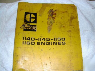 Caterpillar 1140 1145 1150 1160 engine service manual