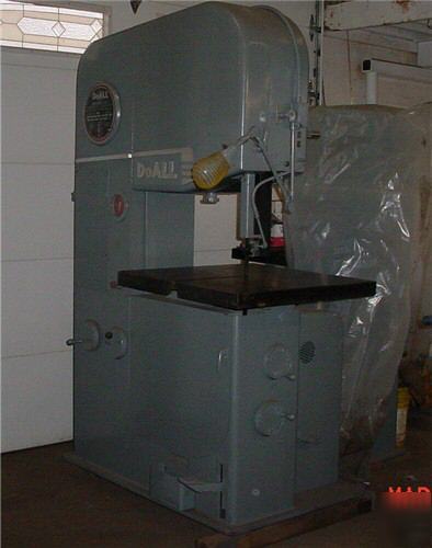 Doall vertical band saw model 26-2 #5619