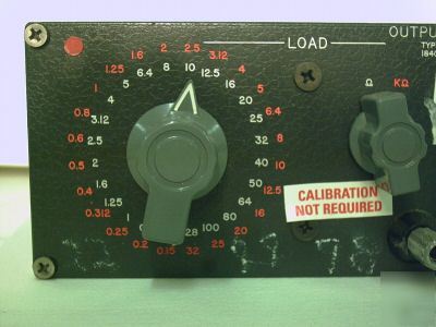 Genrad 1840-a output power meter audio frequency