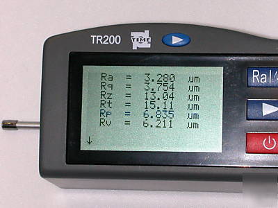 High accuracy TR200 portable surface roughness tester