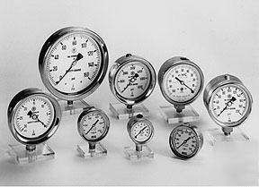 Lot of 7 mcdaniel controls 1000PSI gauges stainless 