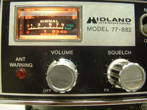 Midland 77-882 citizens band radio 40 channel, 
