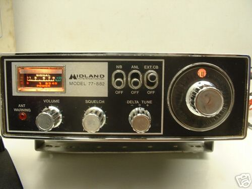 Midland 77-882 citizens band radio 40 channel, 