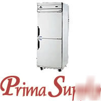 New coldtech commercial 21CU.ft. ss 2HALF door freezer