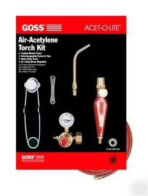 New goss - air acetylene torch kit - brand ka-1H