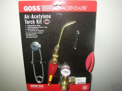 New goss - air acetylene torch kit - brand ka-1H