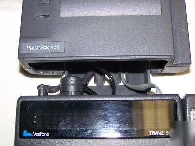 Verifone printpak thermal printer with base