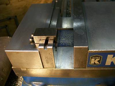 Work stop / part locater for kurt haas or cnc type vise