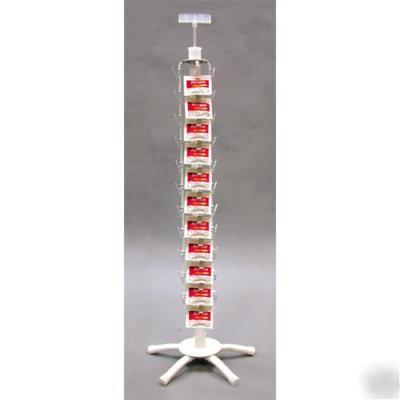 New 1 - 44 clipper counter top spinner display rack 