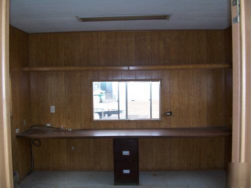 Office trailer 12' x 60', 56' box, a/c, used 