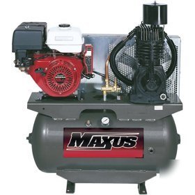13HP electric start 30 gallon air compressor - maxus