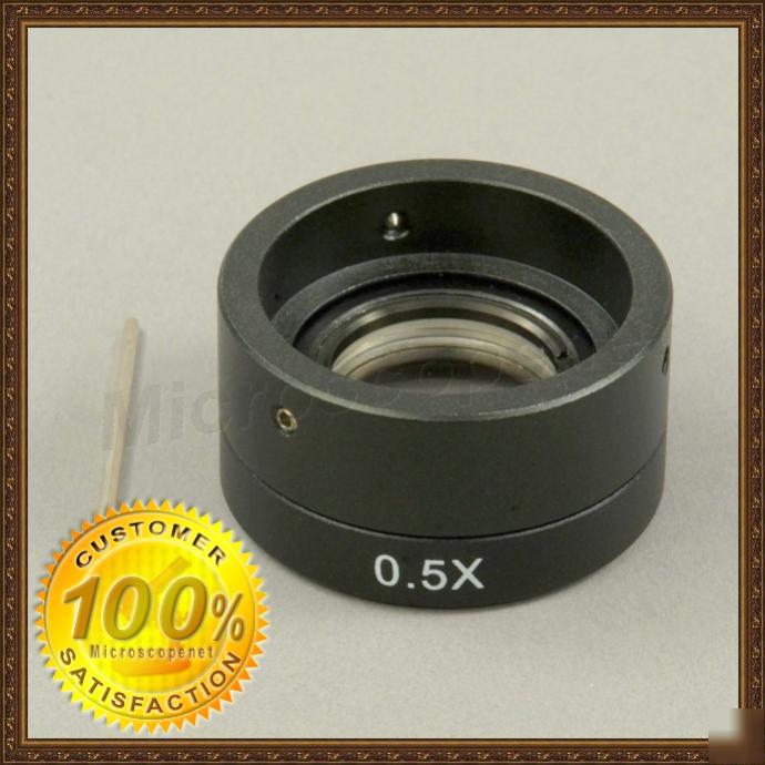 New 0.5X barlow lens for stereo microscope 35MM-35.5MM 