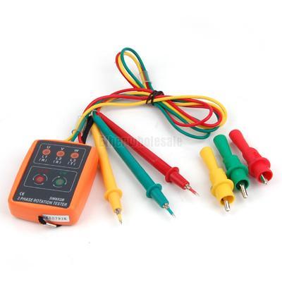 3 phase sequence rotation indicator tester meter tool