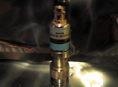 Agilent 8470B diode detector, 10 mhz to 18 ghz 