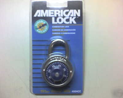American combination padlock - 1 1/2