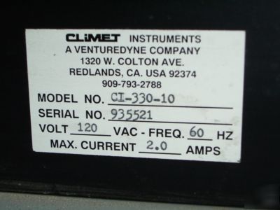Climet multi-port sampler ci-330-10