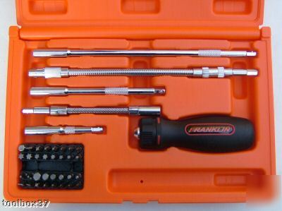Franklin tools 38PC magnetic ratchet screwdriver set