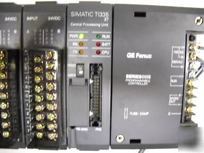Ge fanuc series one programmable controller/10 slot w/ 