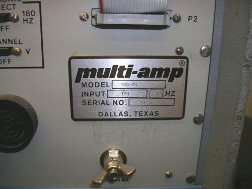Megger avo multi-amp ssr-78 SSR78 ssr 78 relay test set