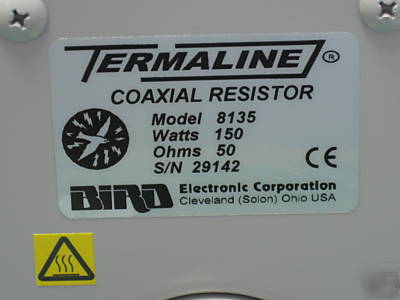 New bird termaline coaxial resistor model# 8135 in box