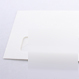 Nib *b *500 classic linen envelope natural white w/window
