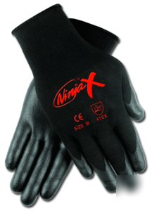 Ninja x - bi-polymer coated palm and fingertips, l