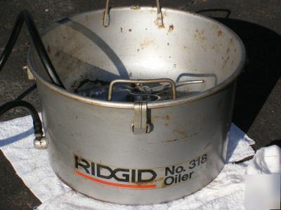 Ridgid #318 portable pipe threading oiler nice price