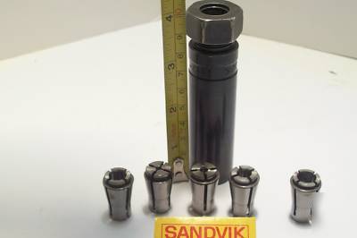 Sandvik C3 extension w/ 5 collets balas 1