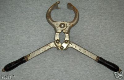 Vintage burdizzo castration tool italy calf sheep goat