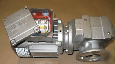 Sew eurodrive gearmotor 1/3 hp 250 rpm 75 in-lbs output