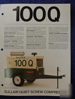 Sullari 100Q-125Q quiet screw compressors brochures 2)