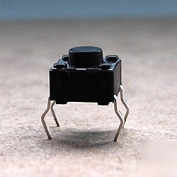 Tactile switch F10 6X6MM h=5MM...lot of 100