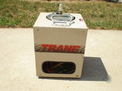 Trane portable filter canister with hoses + sightglass