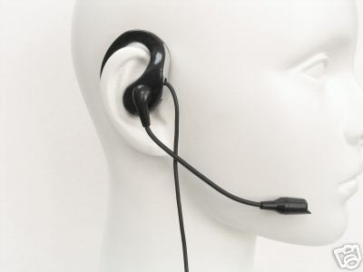 Vox ear hanger headset for yaesu / vertex ham radios