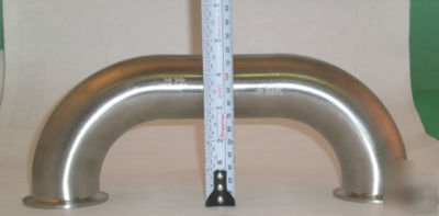 316L stainless sanitary u shaped tri clamp pipe 2