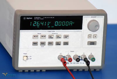 Agilent E3632A 120W triple output dc power supply 30V